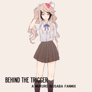 behind the trigger
