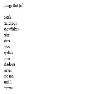 things that fall