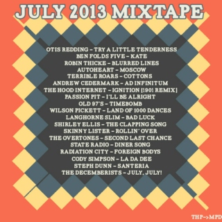 July Mixtape 2013