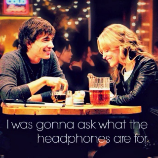 I was gonna ask what the headphones are for: an Annie & Auggie mix