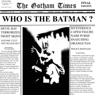 Gotham Times Tribute pt.1