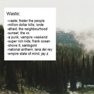 Waste; 