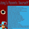Amy's Fanmix Yourself Meme