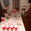 honey jack and beer pong