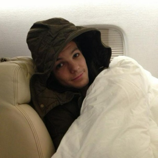 cuddling with Louis