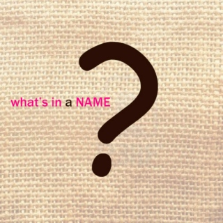 What's In A NAME?