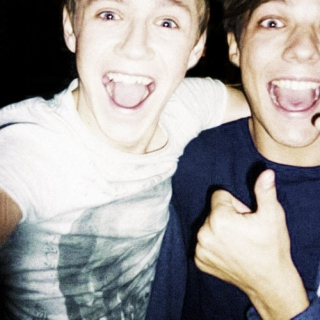 Friday night w/ Niall and Louis