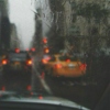 rainy car ride