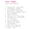 girl power!