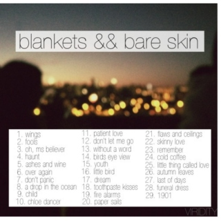 blankets && bare skin