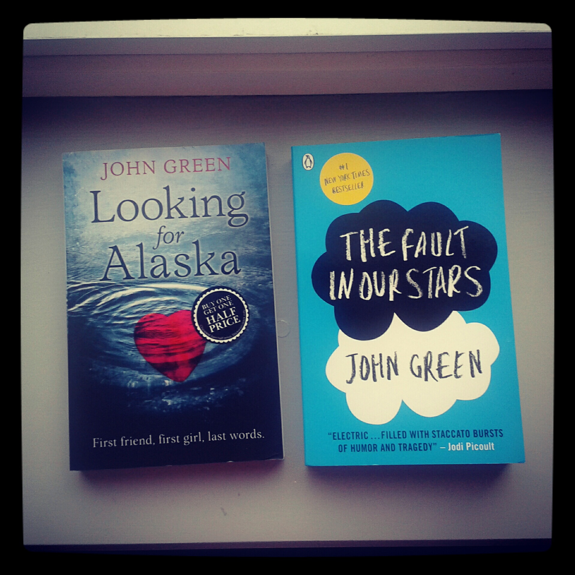 the fault in our stars or looking for alaska