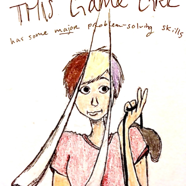 This Game Grl Has Some Major Problem-Solving Skills