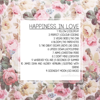 happiness in love