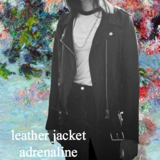 leather jacket adrenaline 