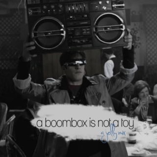 a boombox is not a toy
