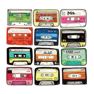 a mixtape of her favorite bands