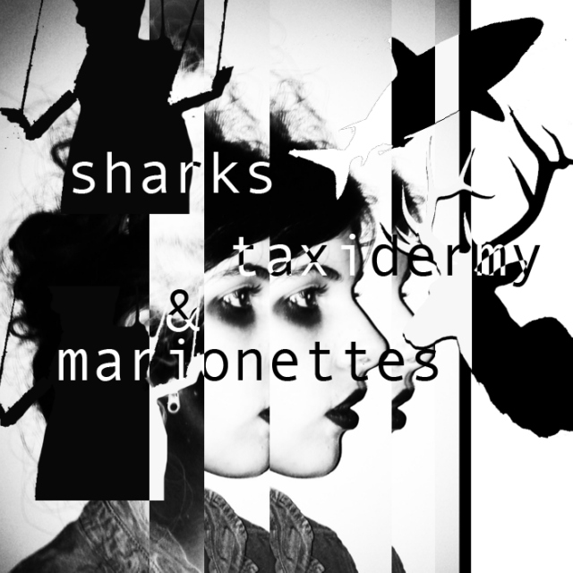 sharks, taxidermy, and marionettes
