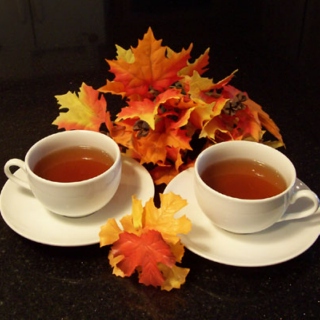 Crunchy Leaves and Tea 