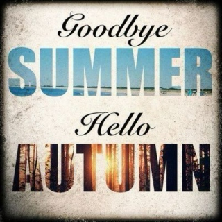 Goodbye Summer, Time For Sweater Weather