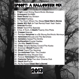 Spoopy: A Halloween Mix