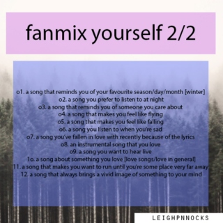 fanmix yourself 2/2