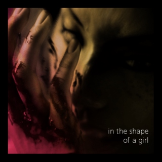 in the shape of a girl