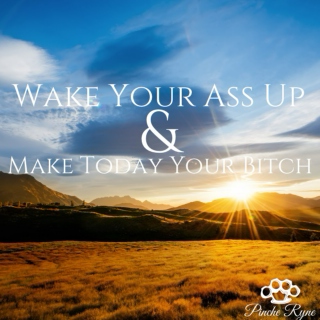 Wake Your Ass Up & Make Today Your Bitch