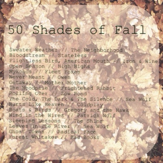 50 Shades of Fall