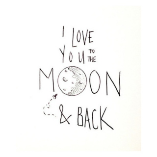 you are the moon