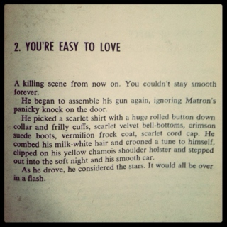 2. You're Easy to Love