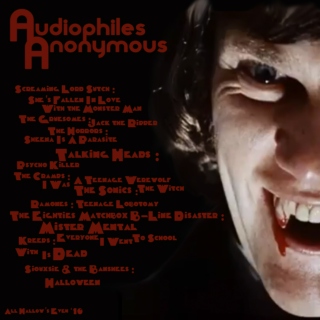 Audiophiles Anonymous Halloween '10 Special mix