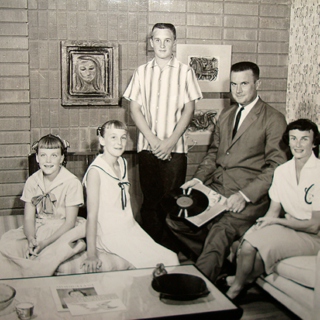 A Cozy Evening With The All-American Family In The 50's...