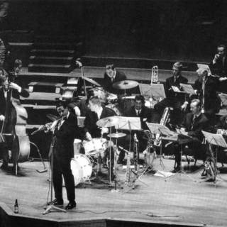 The orchestral remnants of an earlier era of big band.