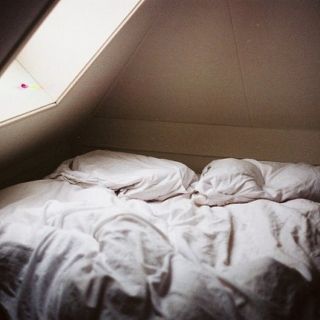 white sheets, white room, sun shining through your window