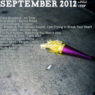 September Mixtape 2012