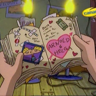 También Helga se enamora ❤.