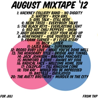 August Mixtape 2012!