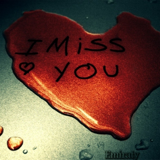 I definitely do not miss you... not at all, okay maybe a litte.... i miss you. 