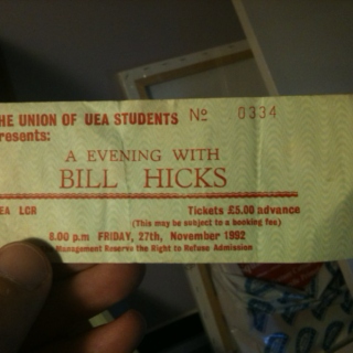 Bill Hicks Live: An Evening With Music, Laughter And Signature Hatred  (Early Show)