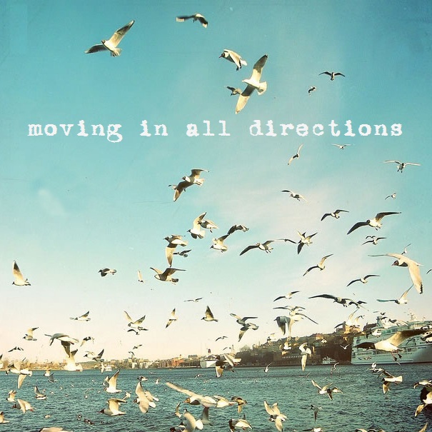 moving in all directions
