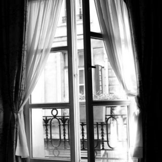 from behind the curtain i see paris