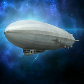 intergalactic road trip in a zeppelin.