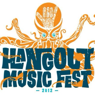 Setting up for Hangout Music Fest 2012. 
