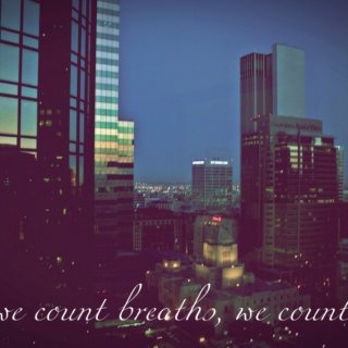 we count breaths, we count steps.