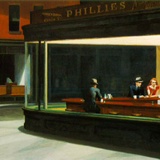 Ohh Good-Old Martini and Those Nighthawks