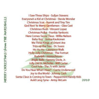 Marshall's Christmas CD 2010