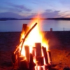 dreaming of a beach, a bonfire, and a hammock