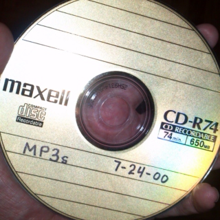 My MP3 collection as burned on July 24, 2000