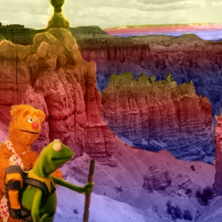 Kermit & Fozzie Explore Acid Canyon