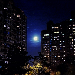 night over Belgrade